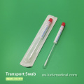 Muestreo El transporte de transporte SwaBs Flock punta de garganta Use FDA